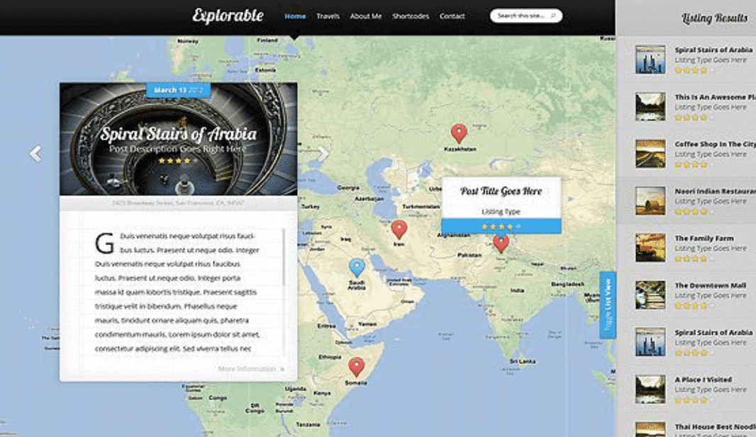 Elegant Themes Explorable