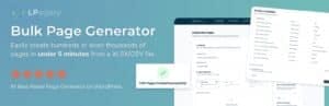 Page generator pro