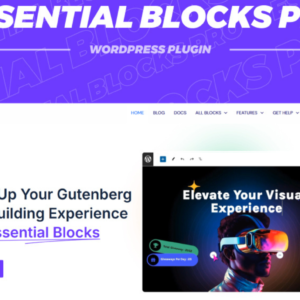 <strong>[Lifetime Key] Essential Blocks Pro</strong>