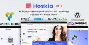 Hoskia Multipurpose Hosting with WHMCS Theme