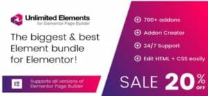 Unlimited Elements For Elementor