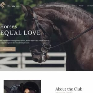 Horsieside – Equestrian Center Responsive WordPress Theme 