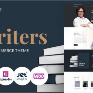 Jack Baker – Writer Responsive WordPress Theme 