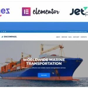 Encompass – Transportation Maritime WordPress Theme 