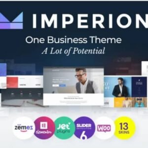 Imperion – Multipurpose Corporate WordPress Theme 0.11