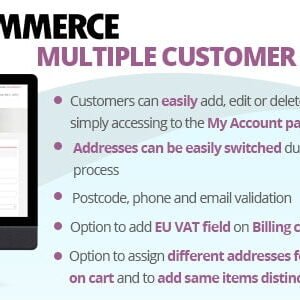WooCommerce Multiple Customer Addresses 25.3