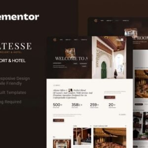 Altesse  – Luxury Resort & Hotel Elementor Template Kit