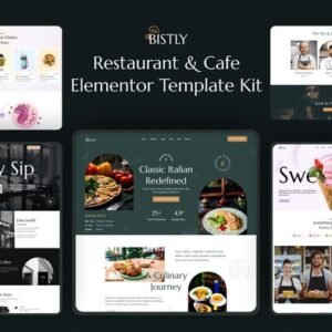 Bistly  – Restaurant & Cafe Elementor Template Kit