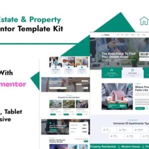 Hauz  – Real Estate & Property Elementor Pro Template Kit