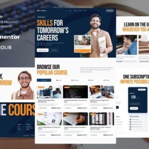 Level Up  – Online Course & Education Elementor Template Kit