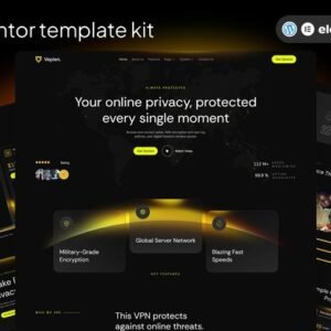 Vepien  – VPN Service & Proxy Elementor Template kit